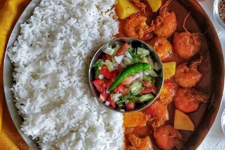 Prawn Thali